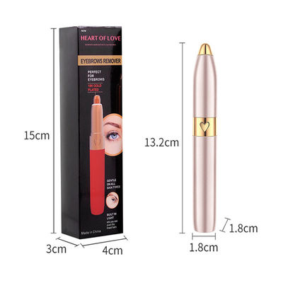 Painless Lipstick Shape 0.2W Electric Eyebrow Trimmer