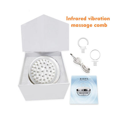 Rechargeable EMS Infrared Vibration Anti Lice Electric Massage Comb