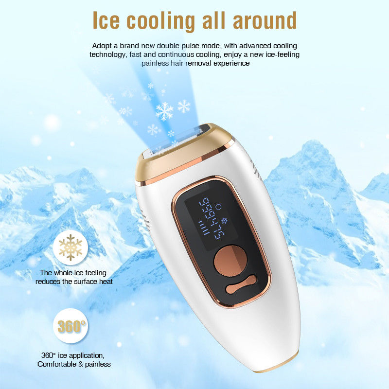 360 Ice Cooling 3cm2 990000 Flash Hair Removal IPL Device FCC
